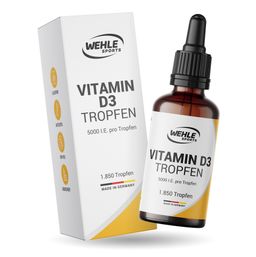 Wehle Sports Vitamin D3 5000 IE pro Tropfen