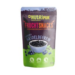 NutriPur gefriergetrocknete Früchte, Heidelbeeren