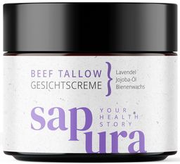 Beef Tallow Creme mit Lavendel | Für Gesicht & Körper | Grasgefütterte Weiderinder aus Deutschland