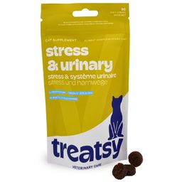 Treatsy Nahrungsergänzungsmittel – Stress & Harnwege für Katzen