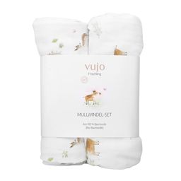 vujo Frischling Baby Mullwindel-Set