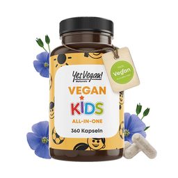 Yes Vegan Naturals Vegan Kids Multivitamin All in One Kapseln