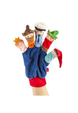 SIGIKID Fingerpuppen-Spielhandschuh Kasperltheater