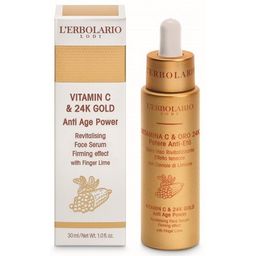 L'Erbolario VITAMIN C & 24K GOLD Anti-Aging Gesichtsserum
