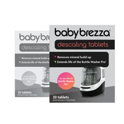 Baby Brezza Bottle Washer Pro, Entkalkungstabletten Vorteils-Set. 40 Stück
