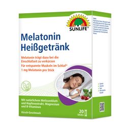 SUNLIFE® Melatonin Heißgetränk Kirschgeschmack
