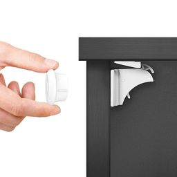 Baby Sicherheit Magnetisches Schrankschloss, die unsichtbare Kindersicherung für Schrank