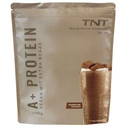 TNT A+ Protein - Schokolade (1000g) - Veganes Proteinpulver mit extra BCAAs