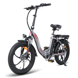 FAFREES F20 Falt-Elektrofahrrad, 250-W-Motor, 36-V-18-Ah-Akku