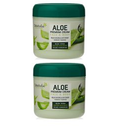 Tabaibaloe Aloe Vera Premium Gesichts- und Körpercreme 2 Stück