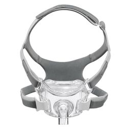 Philips CPAP Maske Amara View Full Mund-Nasenmaske (mit Ausatemventil und mit Kopfband), Atemmask