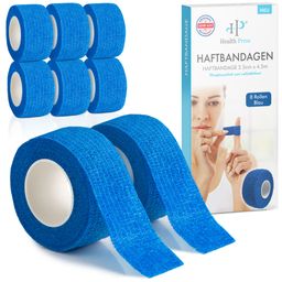 Health Press Fingerpflaster – Elastische Haftbandage schmal als selbstklebender Fingerverband
