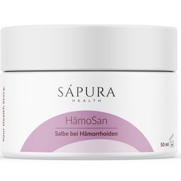 Hämorrhoiden Salbe mit CBD & Hamamelis | HämoSan | SAPURA®