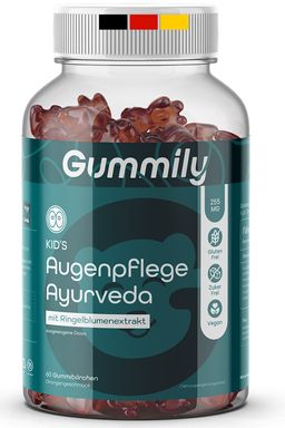 Gummily® Kinder Augenvitamin komplex - mit Lutein und Zeaxanthin, Amla, Kurkuma