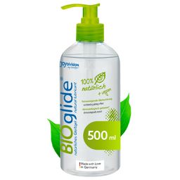 JOYDIVISION Original BIOglide Gleitgel neutral 500 ml | Bio Gleitmittel 100% Natürlich & Vegan
