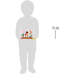 Steck- und fädelspiel Waldtiere