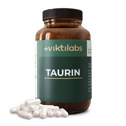 Viktilabs Aminosäure Taurin: Hochdosiert mit 500 mg je Kapsel