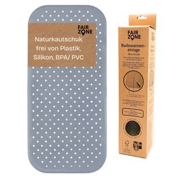 FAIR ZONE Badewanneneinlage Grau