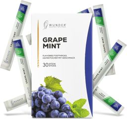 Wunder Zahnstocher mit Geschmack - Single Pack Traube/Minze