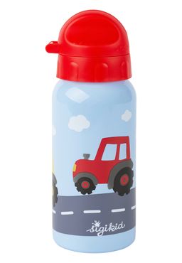SIGIKID Edelstahl Trinkflasche Traktor