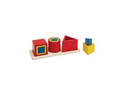 Plantoys Formen Puzzle rot