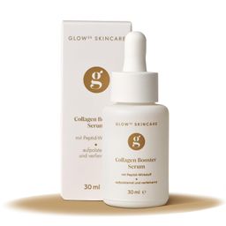 Glow25® Collagen Booster Serum [30ml] - Flüssigkeit mit Peptid-Wirkstoff und Hyaluron