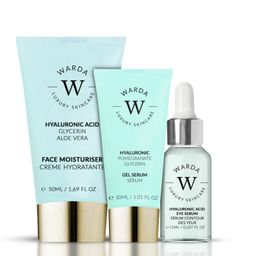 Warda skincare Hyaluron Gesichtspflege Trio