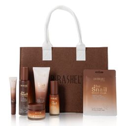 DR RASHEL Gesichtspflege-Set Kollagen Snail Mucin Geschenkbox Serum Cream Cleanser Toner
