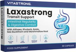 Vitastrong Laxastrong - 30 Kapseln, für Darmregelmäßigkeit & Verdauungswohlbefinden
