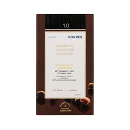 KORRES Arganöl - Hochentwickelte Haarcoloration Schwarz 1.0