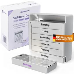 Senomed - Tablettenbox  - Wochendosierer für 7 Tage