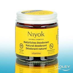 Niyok 2 in 1 anti-transpirante Deocreme - Vitamina Bio