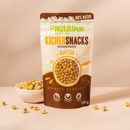 NutriPur Kichererbsen doppelt geröstet natur