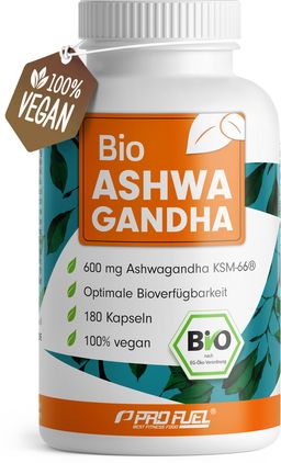 ProFuel - BIO Ashwagandha Kapseln mit KSM-66 Bio-Ashwagandha