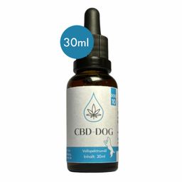 CBD Öl für Hunde mit MCT Öl verfeinert, 10% CBD Anteil - 30ml Flasche - Laborgeprüft