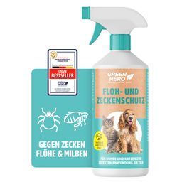 GreenHero Floh- und Zeckenschutz für Hunde und Katzen
