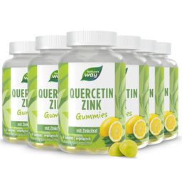 Quercetin Zink Gummies I 125 mg Quercetin I Zitronen-Geschmack I vegetarisch I 60 Stk