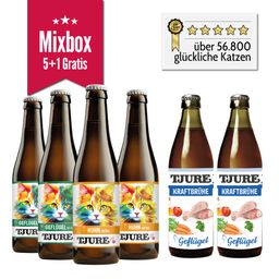 TJURE Katze - Mix-Box 5 + 1