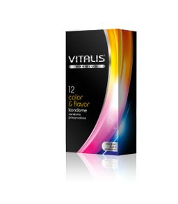 Vitalis Kondome Color & Flavor 53mm