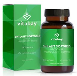 Vitabay Mumijo Shilajit Kapseln 2000 mg hochdosiert & liposomal