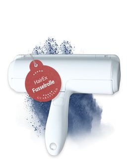 HairEx zum Entfernen von Tierhaaren auf Polstermöbeln