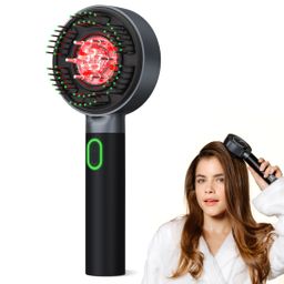 Donnerberg Kopfmassagegerät MIO mit Rotlicht und Ölanwendung Schwarz