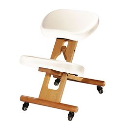Welltouch Ergonomischer Kniestuhl, Polster beige