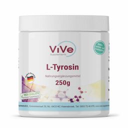 Vive Supplements | L-Tyrosin Pulver 250g + Vitamin B6