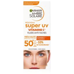 Garnier - Super-UV Anti-Flecken Fluid mit Vitamin C und Sonnenbernstein SPF50+