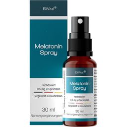 EXVital® Melatonin Schlafspray mit Lavendel- Extrakt und Vitamin B6, Sprühflasche