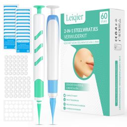 Leiqier Duo-Set für Hautanhängsel – Stielwarzen-Entferner für 1–9 mm