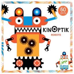 djeco Magnetisches Puzzle Kinoptik-Roboter