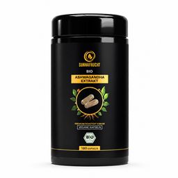 SUNNAFRUCHT® Premium BIO Ashwagandha Kapseln KSM-66®