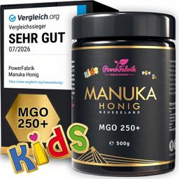 PowerFabrik Manuka Honig für Kinder, MGO 250+